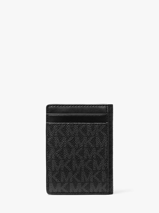 michael kors محفظة كوبر ثنائية الطي بشعار الماركة