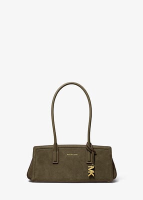 michael kors laila small suede shoulder bag