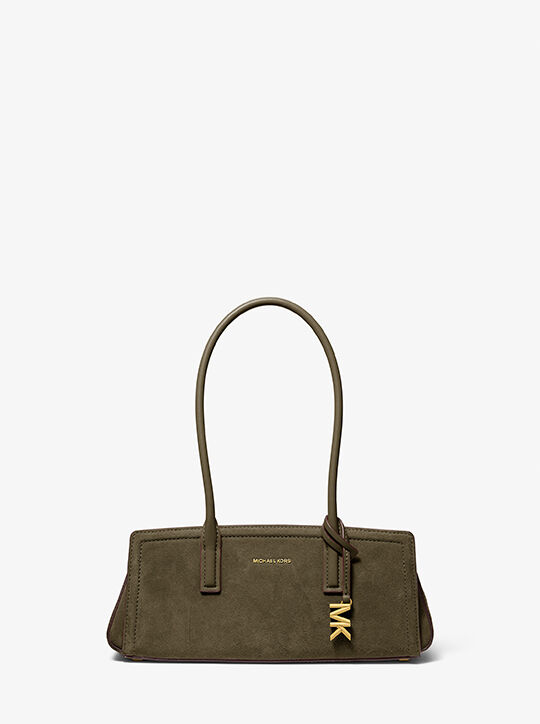 Laila Small Suede Shoulder Bag michael kors laila small suede shoulder bag