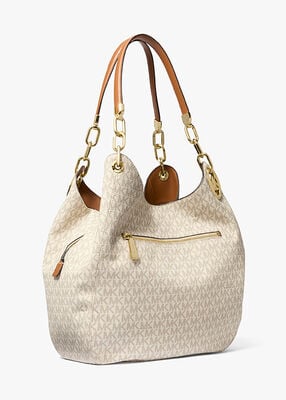 michael kors lillie large logo shoulder bag