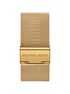 michael kors petite georgie gold tone mesh watch
