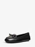 Wendy Leather and Signature Logo Moccasin michael kors wendy leather and signature logo moccasin