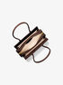 michael kors laila small suede shoulder bag