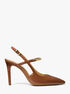 Dina Flex Leather Slingback Pump michael kors dina flex leather slingback pump