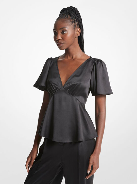 Satin Blouse michael kors satin blouse