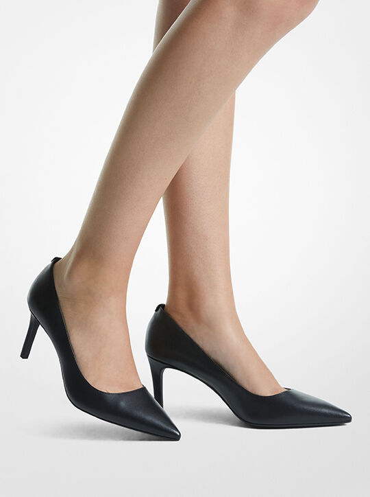 michael kors alina flex leather pump