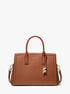 Laila Medium Leather Satchel michael kors laila medium leather satchel