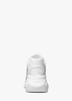 michael kors حذاء رياضي زوما من الجلد والشبك