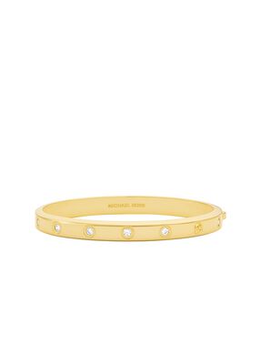 michael kors cubic zirconia logo bangle