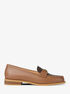 Lex Leather and Signature Logo Loafer michael kors lex leather and signature logo loafer