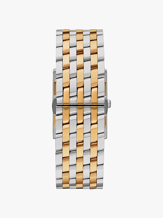 Petite Georgie Two-Tone Watch michael kors petite georgie two tone watch