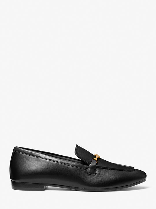 michael kors bryant leather loafer