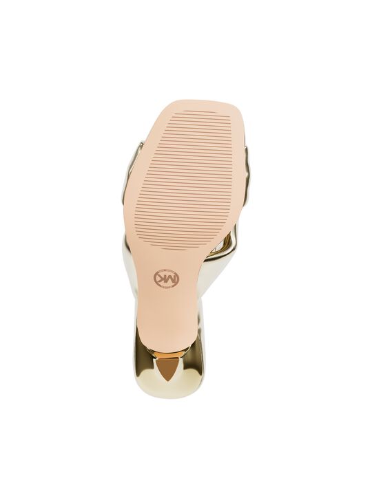 michael kors elena metallic sandal