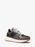Jaime Mixed-Media Trainer michael kors jaime mixed media trainer