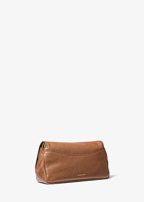 Bryant Large Textured Leather Convertible Shoulder Bag michael kors bryant large textured leather convertible shoulder bag