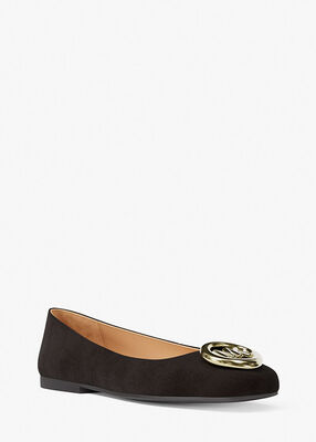michael kors milan suede ballet flat