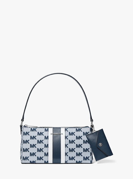 حقيبة فينسنت متوسطة الحجم من الجاكار مع حافظة بطاقات michael kors حقيبة فينسنت متوسطة الحجم من الجاكار مع حافظة بطاقات