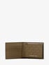 Harrison Logo Billfold Wallet With Passcase michael kors harrison logo billfold wallet with passcase