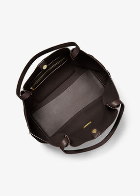 michael kors nolita large pebbled leather tote bag