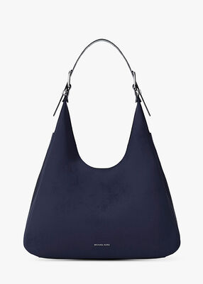 michael kors nolita large nubuck hobo shoulder bag