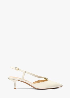 michael kors cherie leather pump