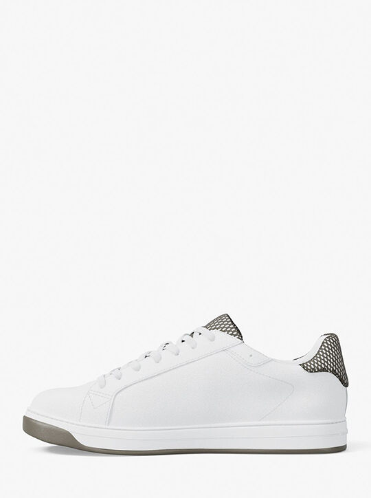 michael kors keating leather sneaker