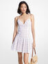michael kors eyelet cotton dress