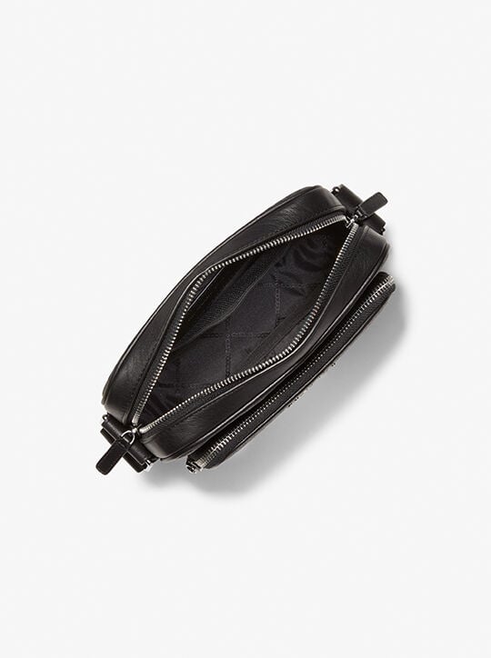michael kors hudson logo camera bag with pouch
