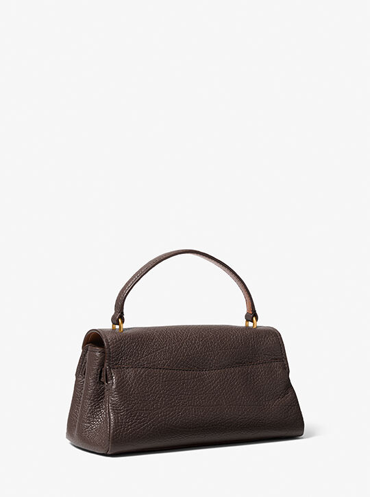 michael kors hamilton moderne extra small textured leather slouchy crossbody bag