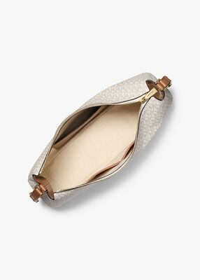 michael kors nolita medium signature logo shoulder bag