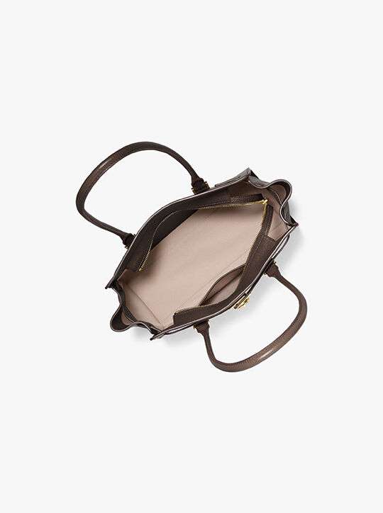 Hamilton Moderne Small Leather Satchel michael kors hamilton moderne small leather satchel