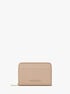 Jet Set Small Pebbled Leather Zip-Around Card Case michael kors jet set small pebbled leather zip around card case