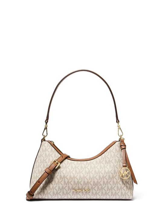 Sammy Small Signature Logo Convertible Crossbody Bag michael kors sammy small signature logo convertible crossbody bag