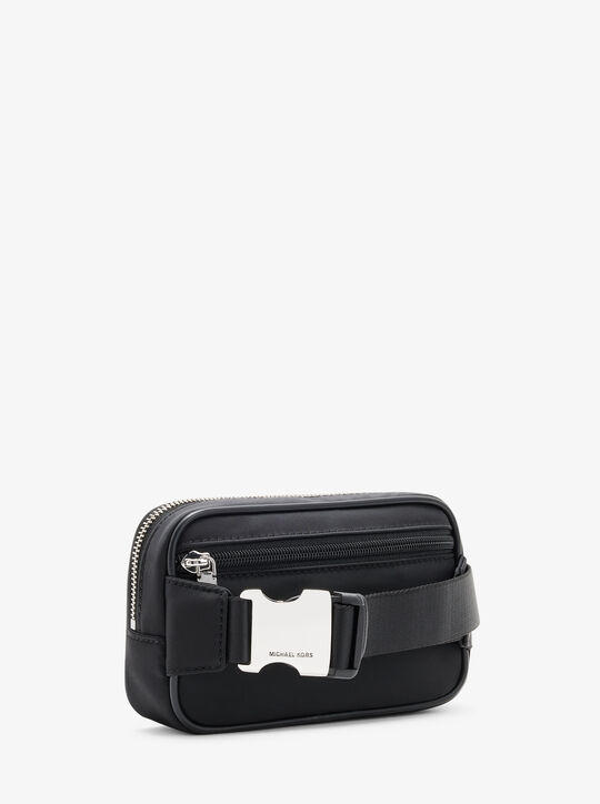 michael kors cara small nylon belt bag