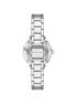 Mini Pyper Pavé Silver-Tone Watch and Jewelry Gift Set michael kors mini pyper pav silver tone watch and jewelry gift set