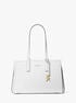 Laila Medium Leather Tote Bag michael kors laila medium leather tote bag