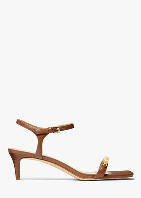 michael kors dina embellished leather sandal