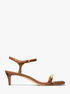 Dina Embellished Leather Sandal michael kors dina embellished leather sandal