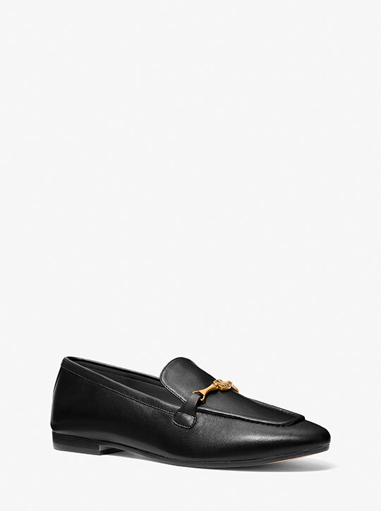 michael kors bryant leather loafer