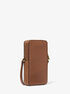michael kors jet set small pebbled leather smartphone crossbody bag