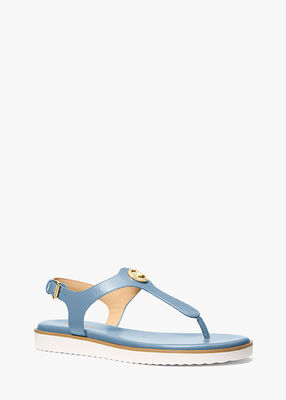 michael kors صندل فال الجلدي ذو الفتحة