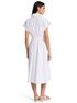 michael kors cotton poplin midi dress