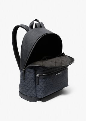 michael kors cooper signature logo backpack