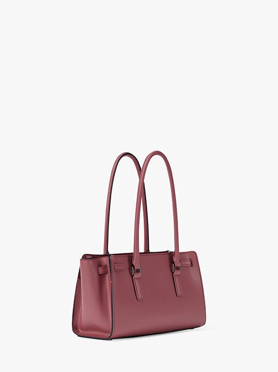 Hamilton Moderne Small Leather Satchel michael kors hamilton moderne small leather satchel