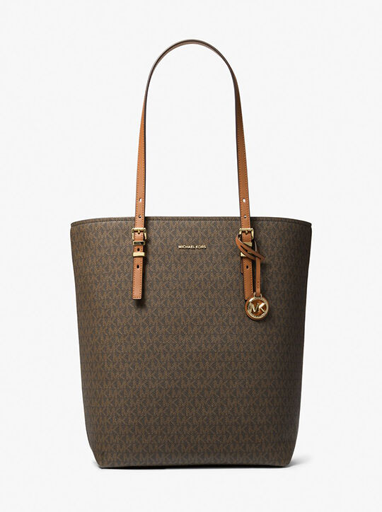 michael kors quinn large signature logo tote bag