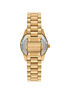 michael kors mini lexington pav  gold tone watch