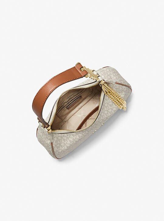 michael kors piper small logo shoulder bag