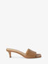 michael kors merriam empire diamond monogram embossed mule