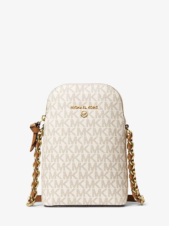 Small Logo Smartphone Crossbody Bag michael kors small logo smartphone crossbody bag