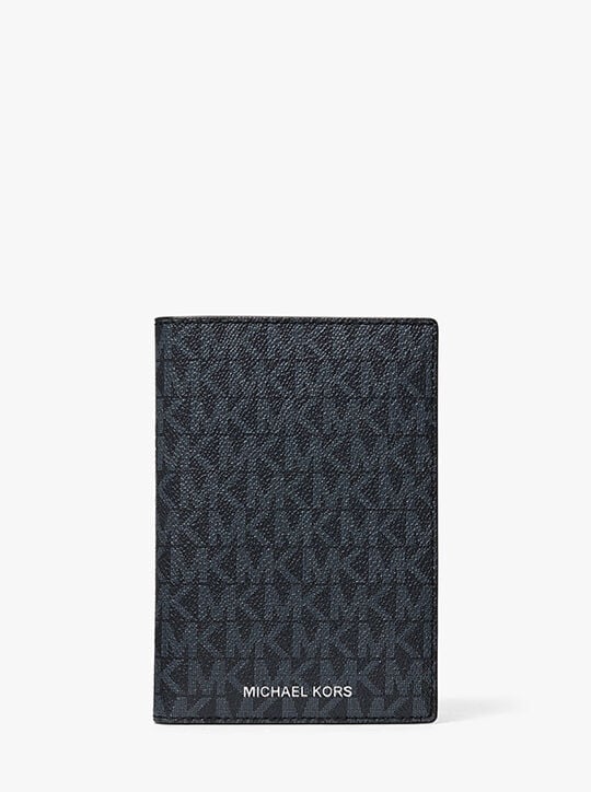 Logo Passport Wallet michael kors logo passport wallet